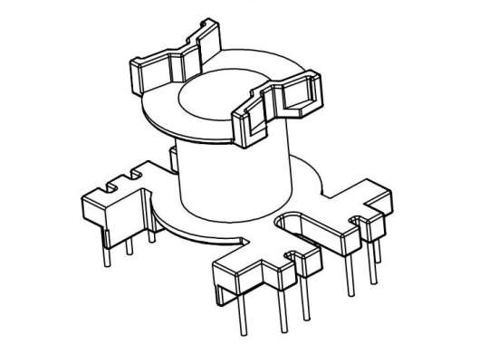 PQ-2625-5 PQ26立式6+4+2排距29.0/25.5腳距7.7/3.8槽寬13.7