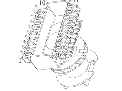 XH-T4905/ETD49立式(10+10）