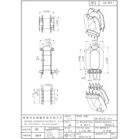 ATQ-1804-1 排距9.00 腳距2.67 槽寬6.00 中孔高度15.10